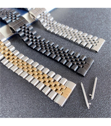 بند فلزی مدل  5BEAD مناسب برای اپل واچ 42/44 میلی متری