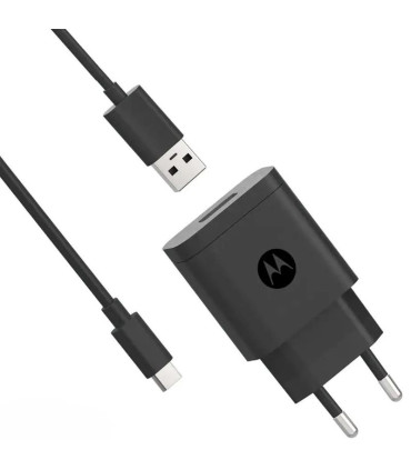 شارژر دیواری 10 وات موتورولا مدل Rapid به همراه کابل USB-C