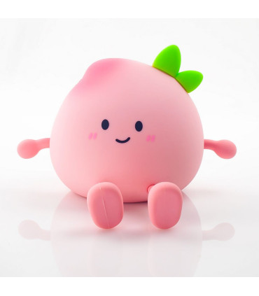 چراغ خواب سیلیکونی گیفت کالکشن مدل هلو (Peach)