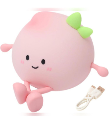 چراغ خواب سیلیکونی گیفت کالکشن مدل هلو (Peach)