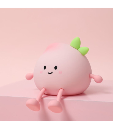 چراغ خواب سیلیکونی گیفت کالکشن مدل هلو (Peach)