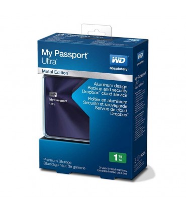 هارد اکسترنال Western Digital My Passport Ultra Metal Edition – 1TB