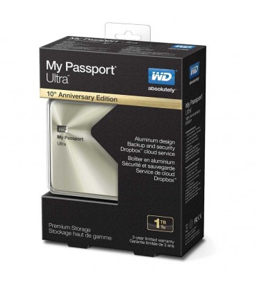هارد اکسترنال Western Digital My Passport Ultra Metal Edition – 1TB