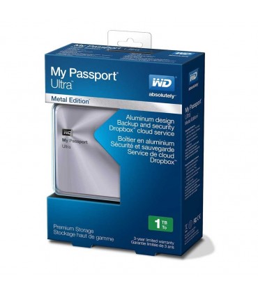 هارد اکسترنال Western Digital My Passport Ultra Metal Edition – 1TB