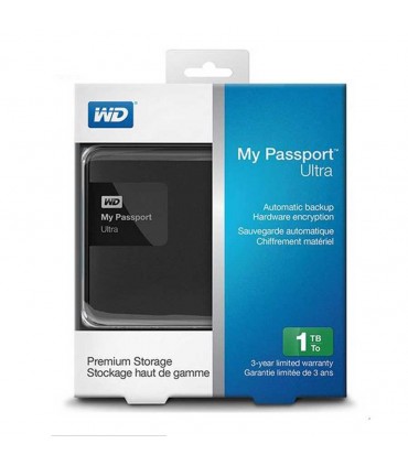 هارد اکسترنال Western Digital My Passport Ultra Premium – 3TB