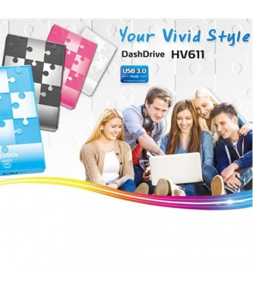 هارد اکسترنال ای دیتا 1 ترابایت دش درایو HV611