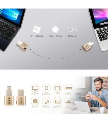 فلش مموری 32 گیگابایت Adata UC350 USB Type-C