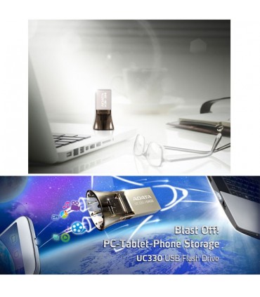 فلش مموری 64 گیگابایت ADATA Choice UC330 USB OTG