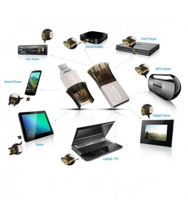 فلش مموری 64 گیگابایت ADATA Choice UC330 USB OTG