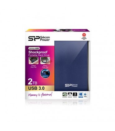 هارد اکسترنال 2 ترابایت Silicon Power Armor A80