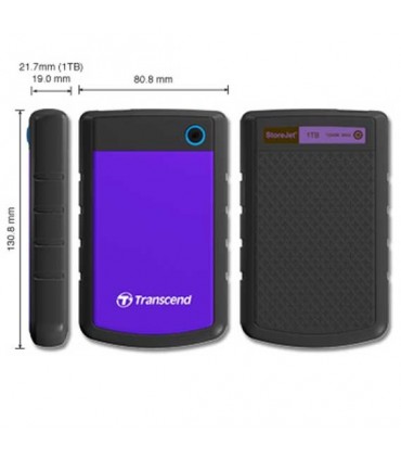 هارد اکسترنال ترنسند 1 ترابایت StoreJet 25H3