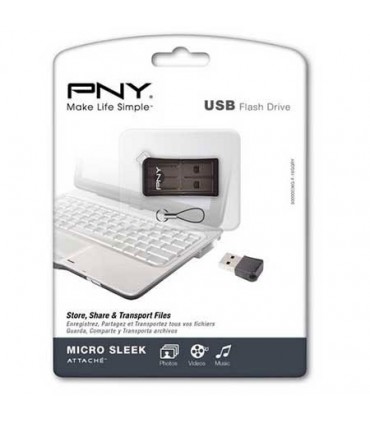 فلش مموری پی ان وای 32 گیگابایت Micro Sleek Attache USB 2.0