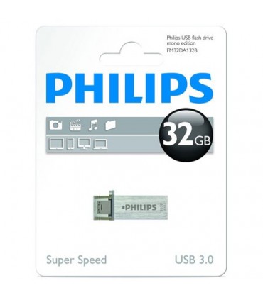 فلش مموری فیلیپس 32گیگابایت Mono Edition FM16DA132B/97 USB 3.0 and OTG