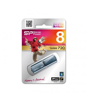 فلش مموری سیلیکون پاور 8 گیگابایت LuxMini 720