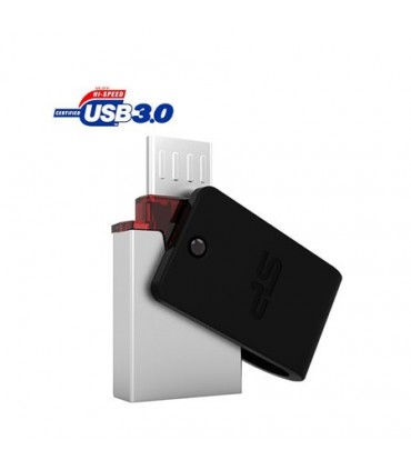 فلش مموری سیلیکون پاور 8 گیگابایت Mobile X31 USB 3.0 OTG