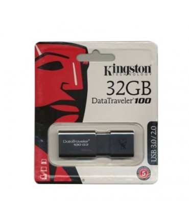 فلش مموری کینگستون 32 گیگابایت DT100 G3 USB 3.0