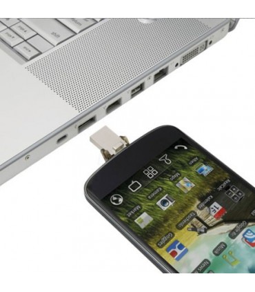 فلش مموری کینگستون 64 گیگابایت DTDUO USB 2.0 OTG