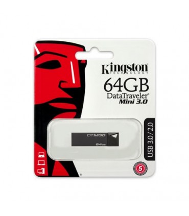فلش مموری کینگستون 64 گیگابایت Mini 3.0 DTM30