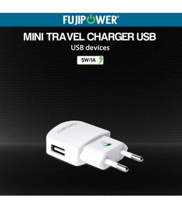 شارژر Fujipower Travel Charger USB Port 1A