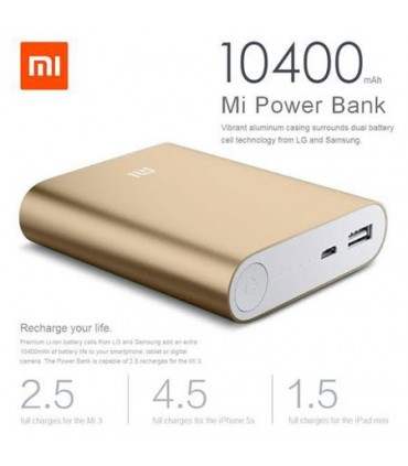 پاور بانک 10400 میلی آمپر Xiaomi Mi
