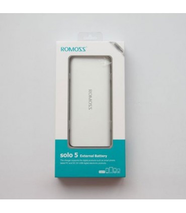پاور بانک روموس 10000 میلی آمپر سولو 5