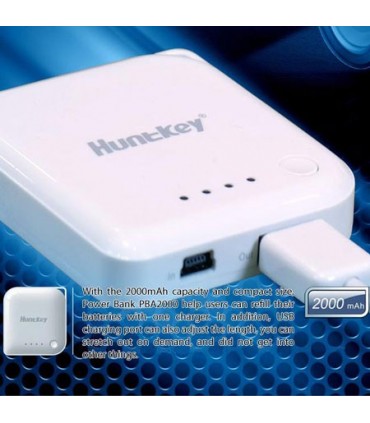 پاور بانک هانت کی 2000 میلی‌آمپر PBA2000