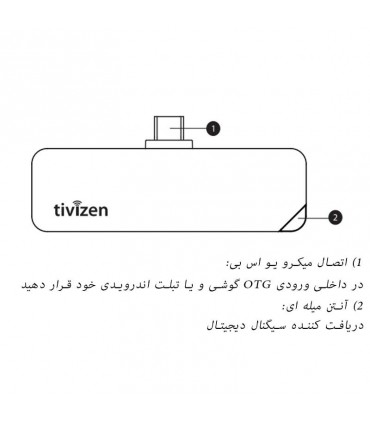 گیرنده دیجیتال موبایل Tivizen Mini