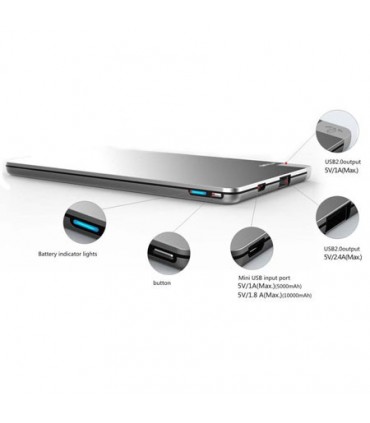 پاور بانک میلی10000 میلی آمپر Nova II