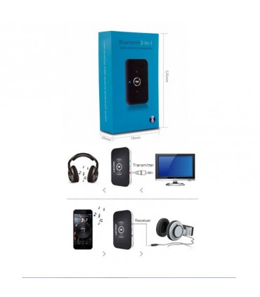 گیرنده و فرستنده بلوتوثی Transmitter Wireless Adapter 2 in 1