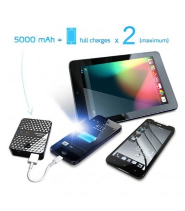 پاور بانک ای دیتا 5000 میلی آمپر DashDrive Air AE400