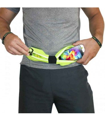 کمر بند ورزشیPuro Universal Double Strech Pouch Sport Belt Smartphones Up to 6.3
