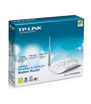 مودم روترTP-LINK TD-W8951ND Wireless N150 ADSL2+