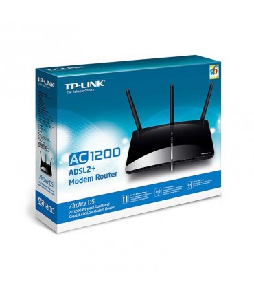 مودم روترTP-LINK Archer D5 AC1200 Wireless Dual Band Gigabit ADSL2+ Modem Router