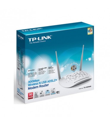 مودم روتر TP-LINK TD-W8968 Wireless N300 ADSL2+ Modem Router