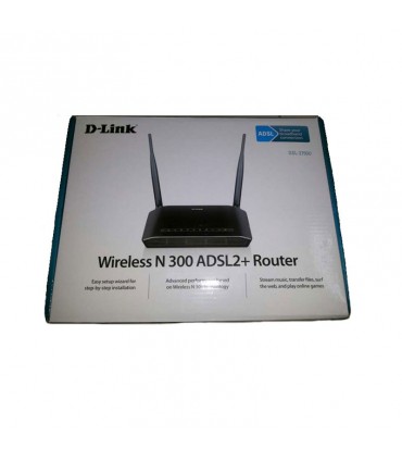 روتر D-Link DSL-2750U New N300 ADSL2+ Wireless