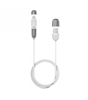 کابل تبدیل Fujipower Cable USB to microUSB / Lightning