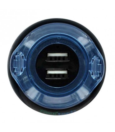 شارژر فندکی و خوش بو کننده هوا Freshtech 2USB