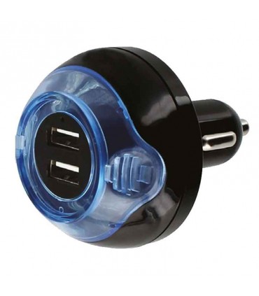 شارژر فندکی و خوش بو کننده هوا Freshtech 2USB