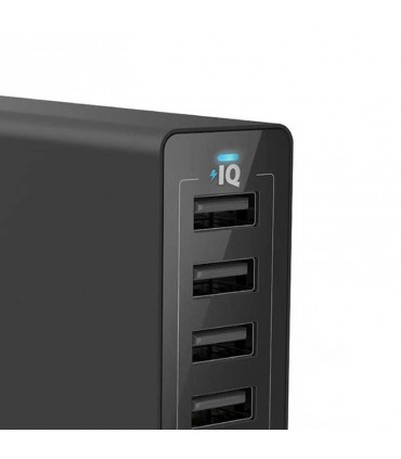 شارژر Anker 60W PowerPort 6 USB