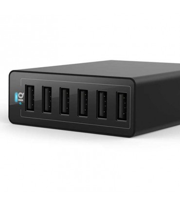 شارژر Anker 60W PowerPort 6 USB