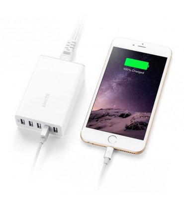شارژر Anker 40W PowerPort 5 USB