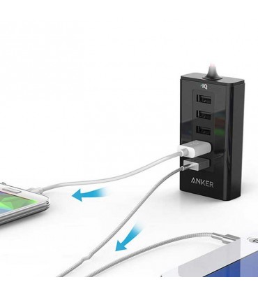 شارژر فندکی داخل خودرو Anker PowerDrive 5-Port USB
