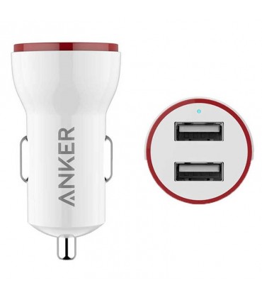شارژر فندکی داخل خودرو Anker PowerDrive 2-Port Lite USB