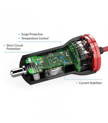 شارژر فندکی Anker PowerDrive Lightning