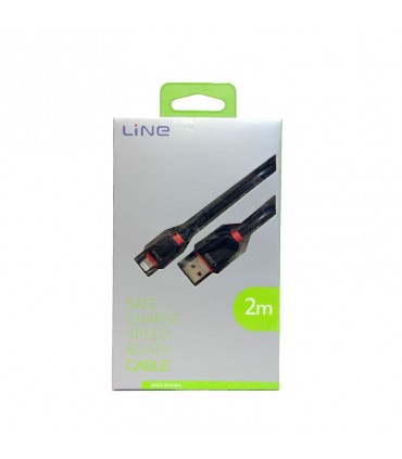 کابل دیتا و شارژ اپل 2 متری Line