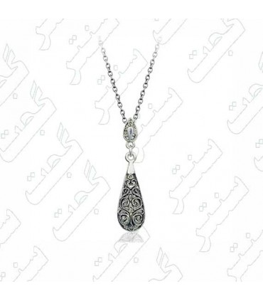 گردنبند باران نقره ای