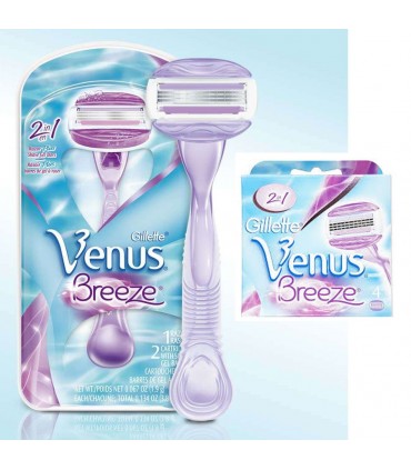 Venus-Breeze 10 ژیلت 	ست ژیلت ونوسBreeze