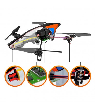 کوادکوپتر AR.Drone با قابلیت کنترل توسط آیفون