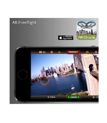 کوادکوپتر AR.Drone با قابلیت کنترل توسط آیفون