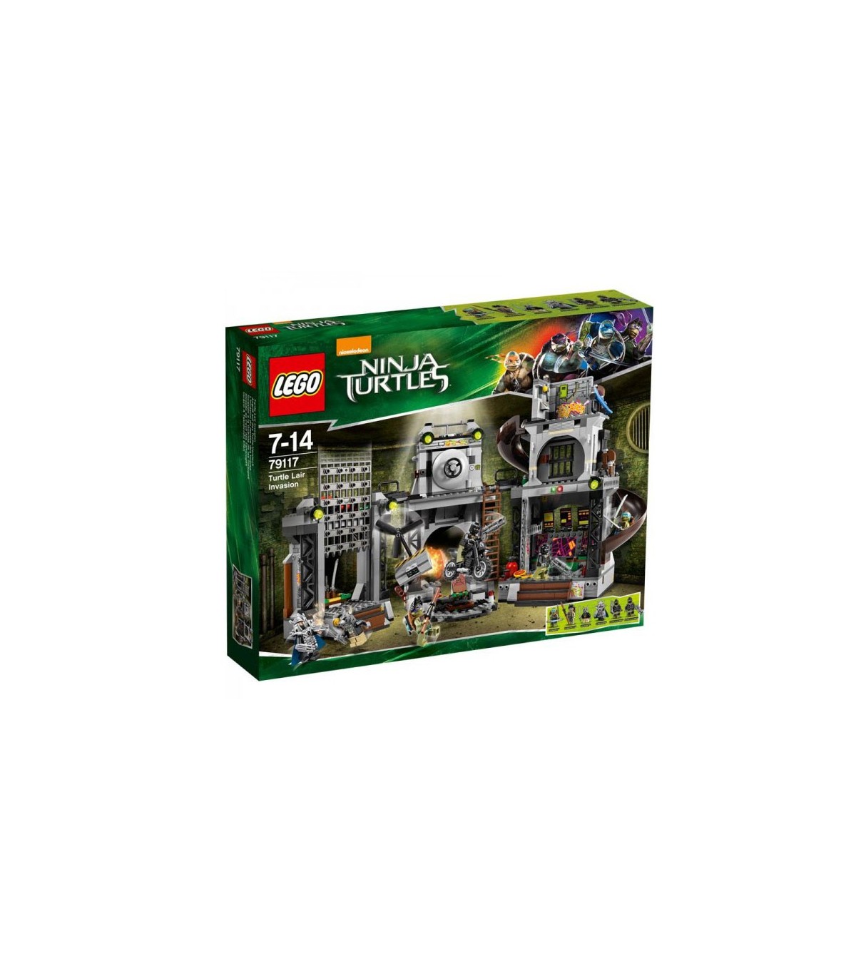 lego 79117 teenage mutant ninja turtles turtle lair invasion